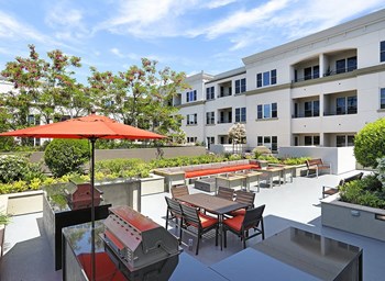 Six1Five Apartments Outdoor Lounge